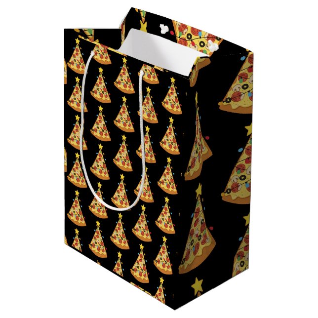 Christmas Pizza Lover Holiday Dinner Xmas Night  (Baksidan Vinklad)