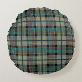 Christmas Plaid Pattern  Rund Kudde