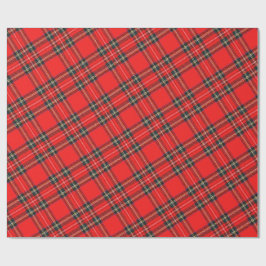 Christmas Plaid Pattern Wrapping Paper Presentpapper