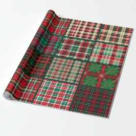 Christmas Plaid Presentpapper