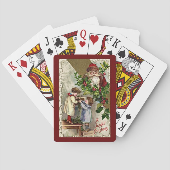 Christmas Playing Cards Kortlek (Baksidan)
