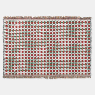 Christmas Poinsettia Floral Pattern | Red Green Filt