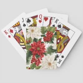 Christmas Poinsettia – Holiday Floral Design Casinokort