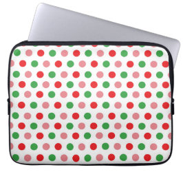 Christmas Polka Dot Laptop Fodral