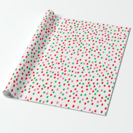 Christmas Polka Dots Presentpapper