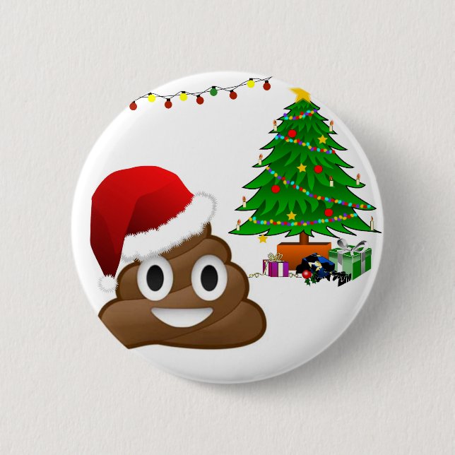 christmas poo emoji knapp (Framsida)
