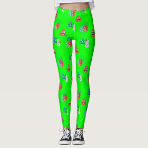 Christmas poop emoji julafton leggings