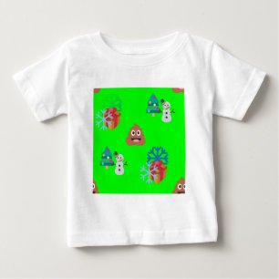 christmas poop emoji t-shirt