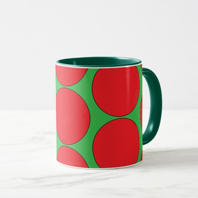 “CHRISTMAS” POP BUBBLE Coffee Mug Mugg (Framsida höger)