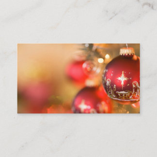 Christmas Postcard Visitkort