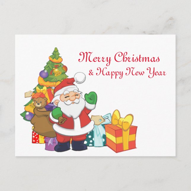 Christmas Postcard Vykort (Framsida)