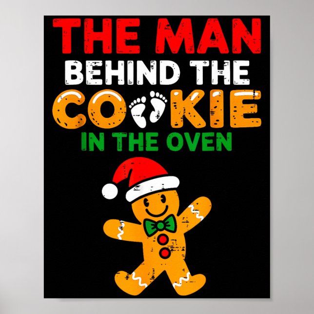 Christmas Pregnancy The Man Behind The Cookie In T Poster (Framsidan)