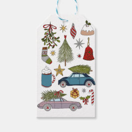 CHRISTMAS PRESENTETIKETT