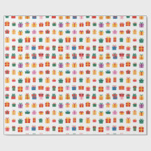 Christmas Presents And Gifts Colourful Packaging