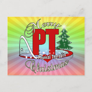 CHRISTMAS PT Fysisk terapi Helg Vykort
