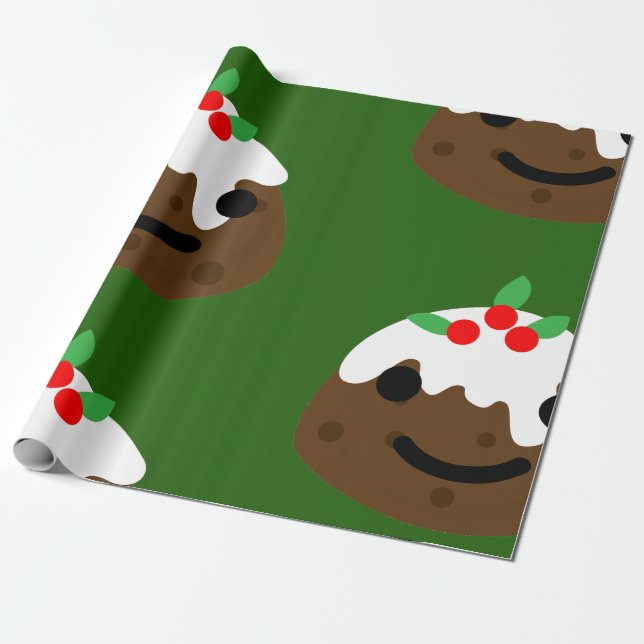 christmas pudding emoji presentpapper (Utrullad)