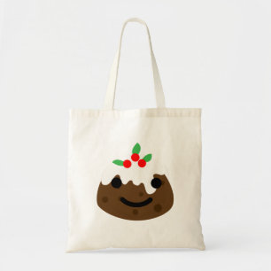 christmas pudding emoji tygkasse