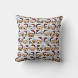 Christmas Puppies Kudde