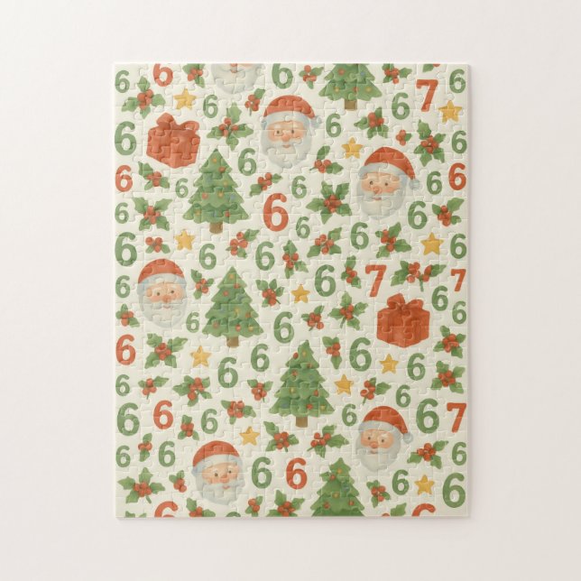 Christmas Puzzle Pussel (Vertikal)
