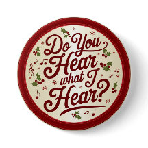 Christmas Question Button