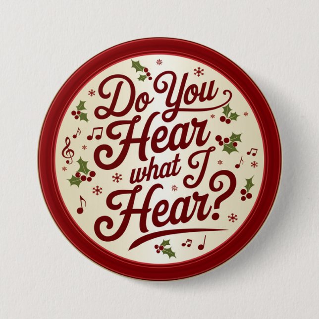 Christmas Question Button Knapp (Framsida)