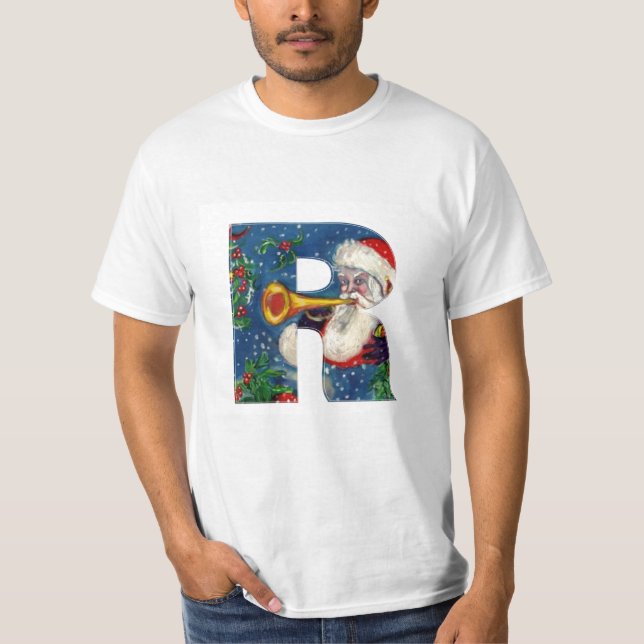 CHRISTMAS R BREV / JULTOMTEN BUGLER TRÖJA (Framsida)