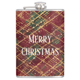 Christmas, Red Gold Green ,White Merry Christmas Fickplunta