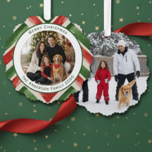 Christmas Red Green Chevron Easy 2 Photos