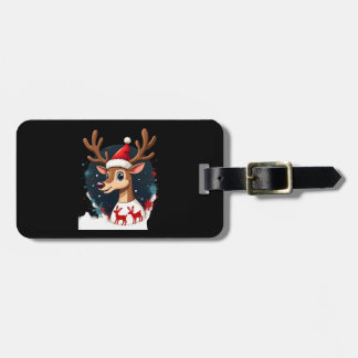 christmas Reindeer Bagagebricka