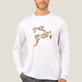 Christmas Reindeer Collage – Festive Holida T Shirt