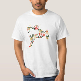 Christmas Reindeer Collage – Festive Holida T Shirt