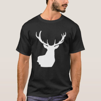 Christmas Reindeer Hunter Deer Meat Hunting Reinde T Shirt