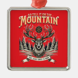 Christmas Reindeer Julgransprydnad Metall