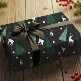Christmas Reindeer Wrapping Paper Presentpapper