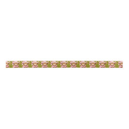 Christmas Ribbon With Cow Design