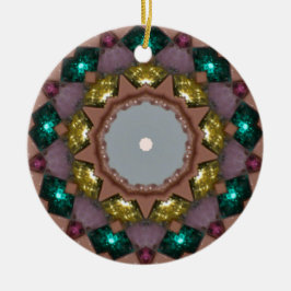 Christmas Riches Fractal Julgransprydnad Keramik