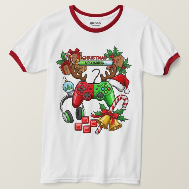 Christmas Ringer T-Shirt (Design framsida)