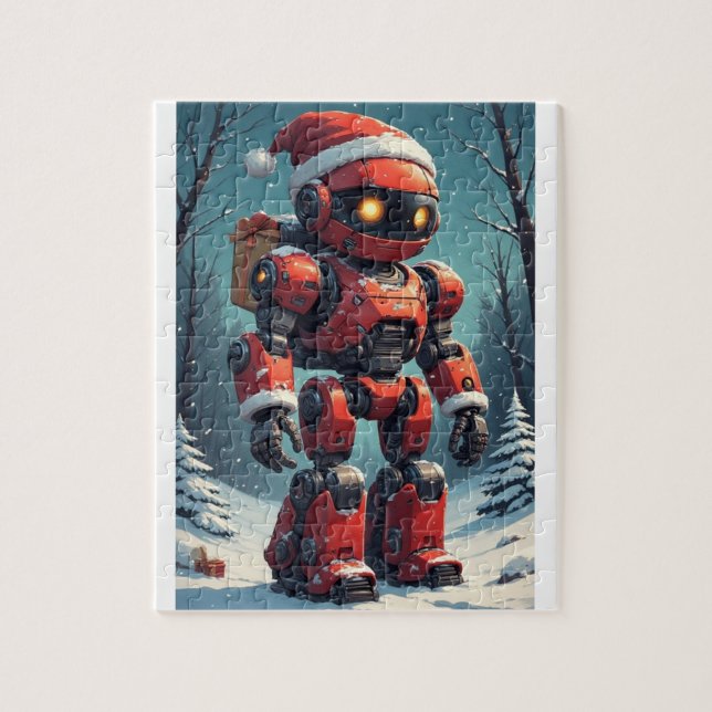 Christmas Robot  Pussel (Vertikal)