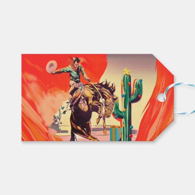 Christmas Rodeo Presentetikett (Framsidan (Horisontell))