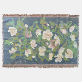 Christmas Rose & Silverwing Butterfly Nocturne Filt