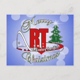 CHRISTMAS RT- behandling Helg Vykort
