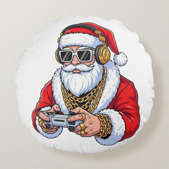 Christmas Rund Kudde (Framsidan)