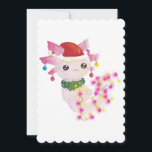 christmas Santa axolotl<br><div class="desc">"christmas Santa axolotl ", "julafton Axolotl", "christmas Axolotl", "jultomten Axolotl", Axolotl, "ful christmas", "mexikansk vandfisk", salamander, vattenhund, mudpuppies</div>