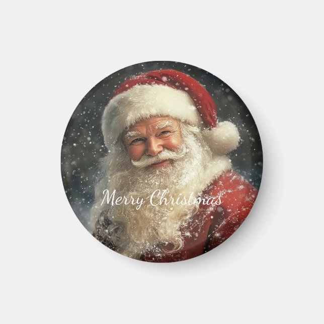 Christmas Santa Claus Magnet (Framsidan)