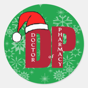 CHRISTMAS SANTA DP - DOKTOR I PHARMACY RUNT KLISTERMÄRKE