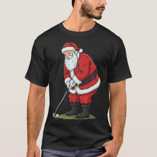 Christmas Santa Golf Golfer Xmas Funny Christmas G T Shirt
