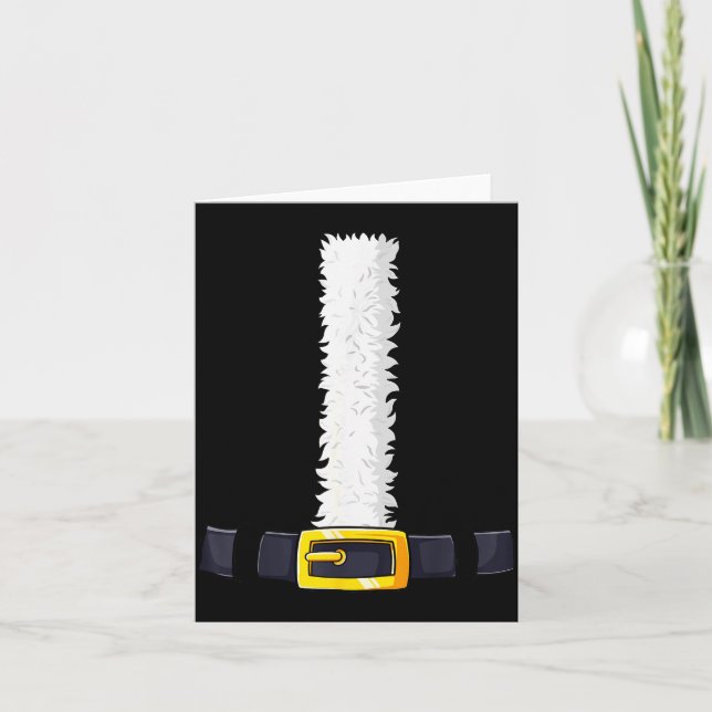 Christmas Santa-santa Claus Costume Fun Santa Suit Kort (Framsida)