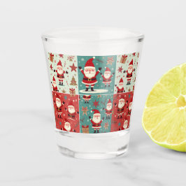 Christmas Santa Shot Glasses