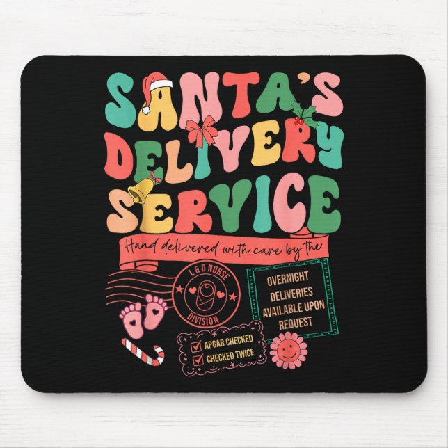 Christmas Santa's Delivery Service L&amp;d Labor D Musmatta (Framsidan)