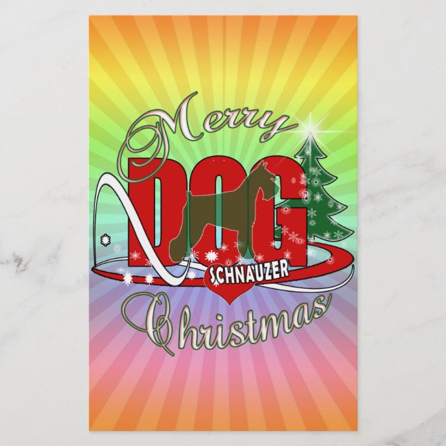CHRISTMAS SCHNAUZER (Framsida)